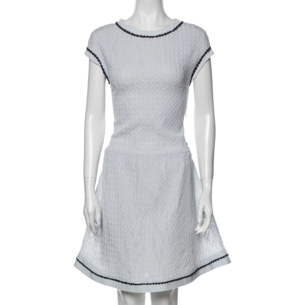 CHANEL Blue Dress